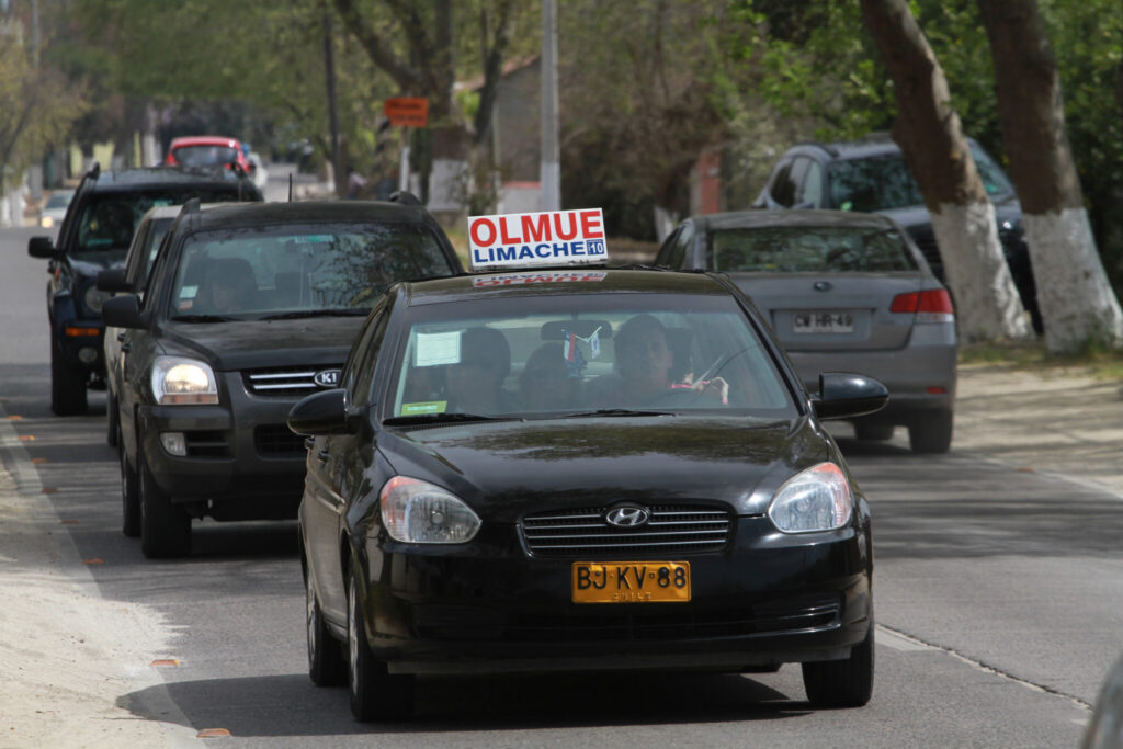 Imagen de colectivos en Olmue